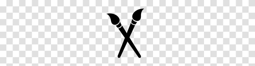 Paint Brush Icons Noun Project, Gray, World Of Warcraft Transparent Png