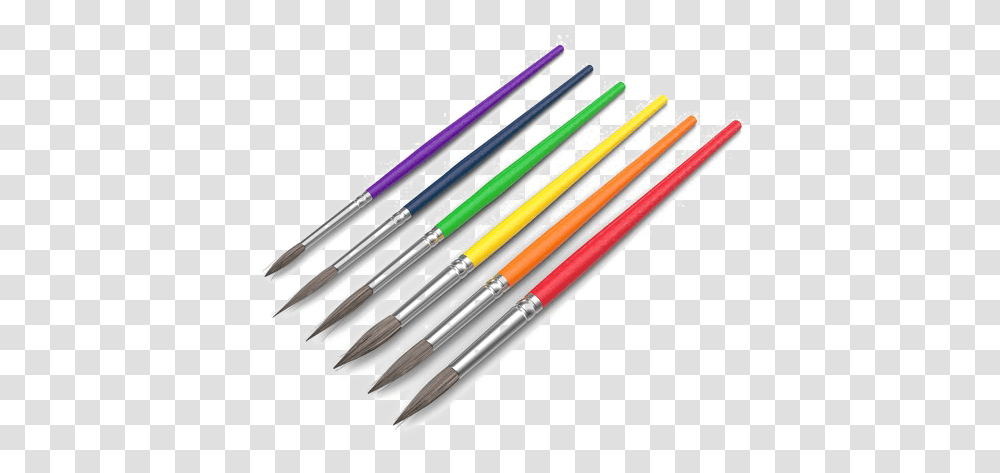 Paint Brush Image With Background Paint Brushes, Arrow, Symbol, Pen Transparent Png