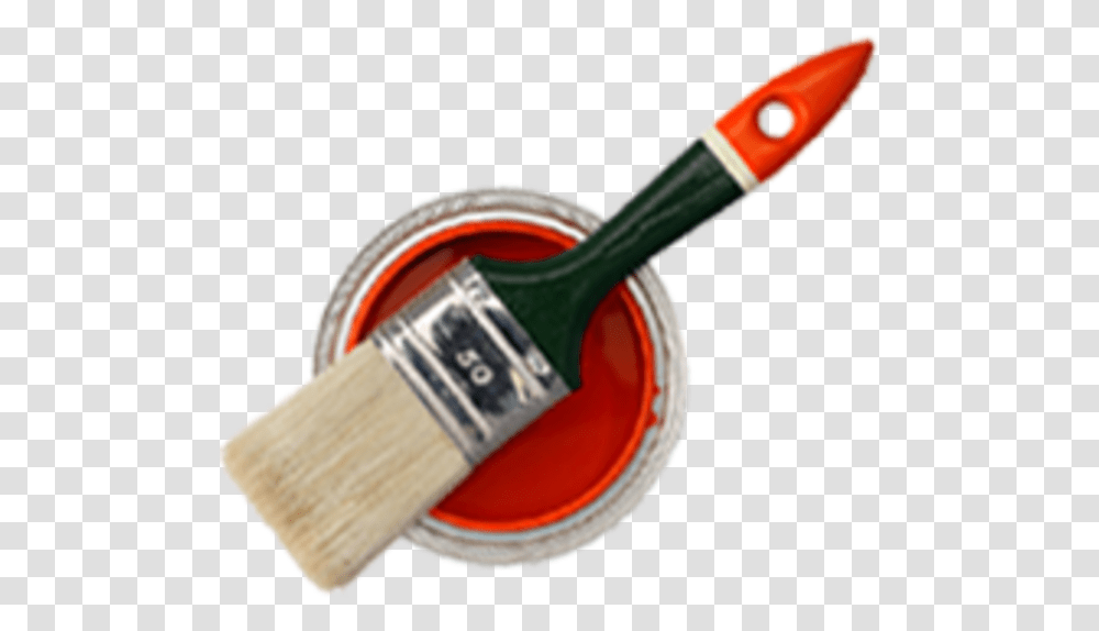 Paint Brush Paint Tin, Tool, Toothbrush, Paint Container Transparent Png