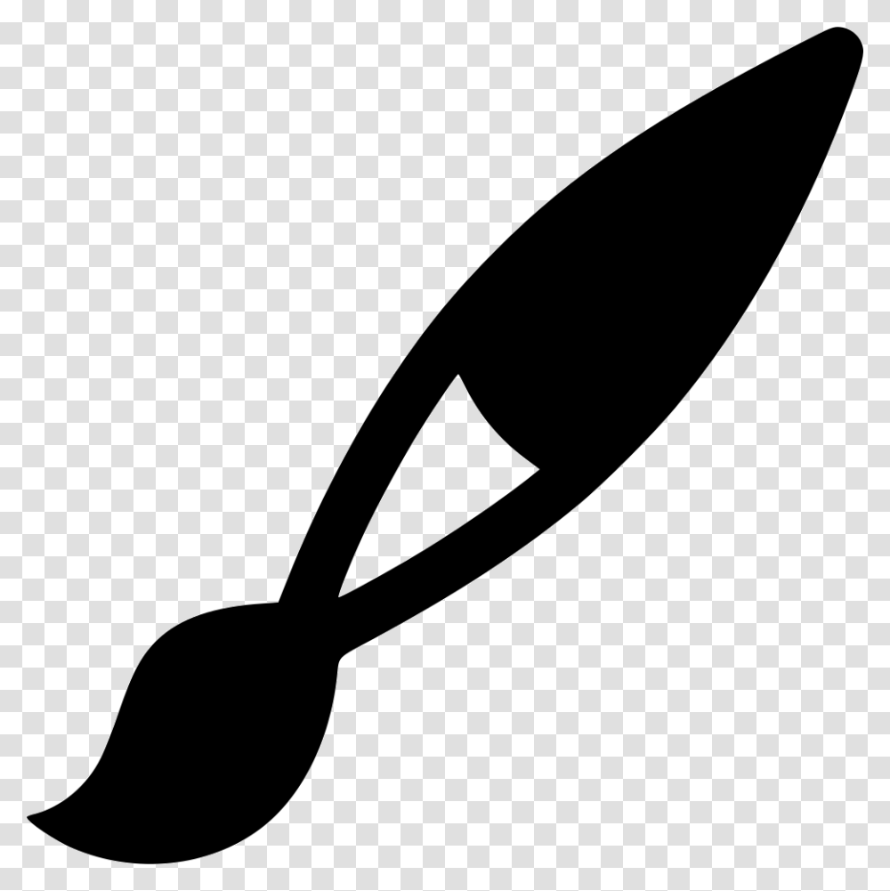 Paint Brush Photoshop Brush Tool Icon, Toothbrush, Spoon, Cutlery, Water Transparent Png