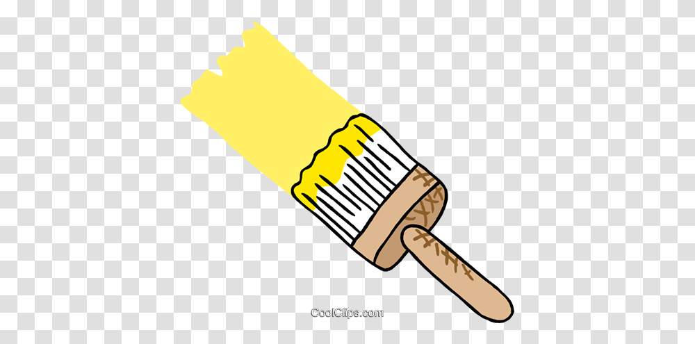 Paint Brush Royalty Free Vector Clip Art Illustration, Sweets, Food, Confectionery, Cream Transparent Png