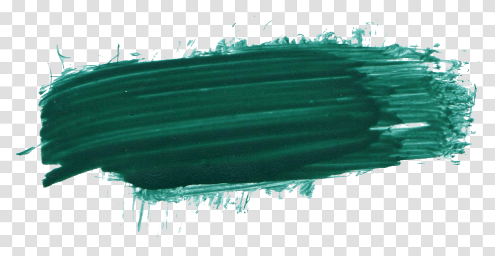 Paint Brush Stroke Dark Green Brush Stroke Full Brush Stroke Green, Outdoors, Water, Plant, Nature Transparent Png