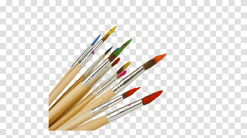 Paint Brushes Warren Forest Higher Education Council, Arrow Transparent Png