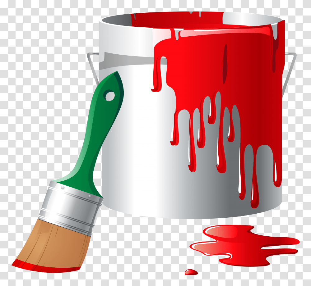 Paint Bucket Clip Art, Cup, Paint Container Transparent Png