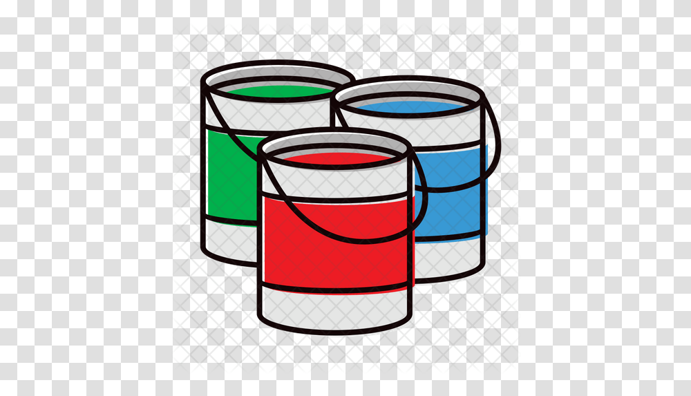 Paint Bucket Icon Clip Art, Tin, Barrel, Can Transparent Png