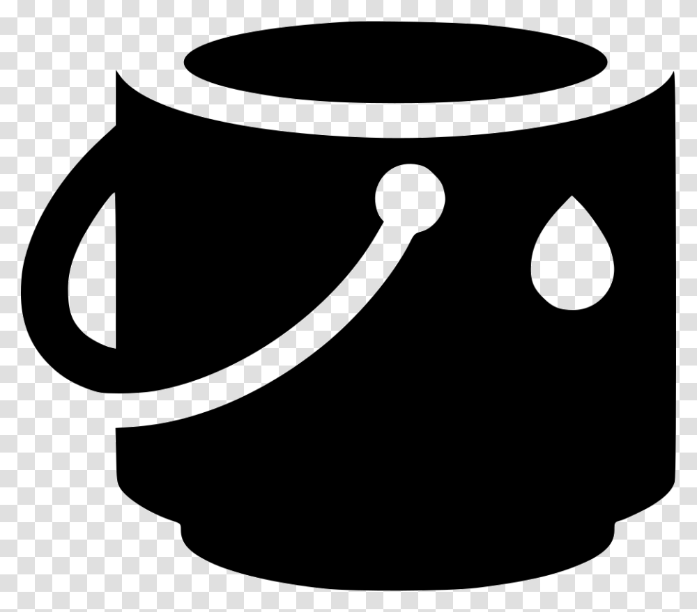 Paint Bucket Icon Free Download, Coffee Cup, Lamp, Bowl, Stencil Transparent Png