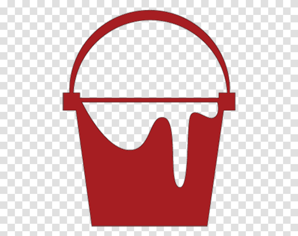 Paint Bucket Icon Min Paint Bucket Icon Red, Bow, Accessories, Glasses, Goggles Transparent Png