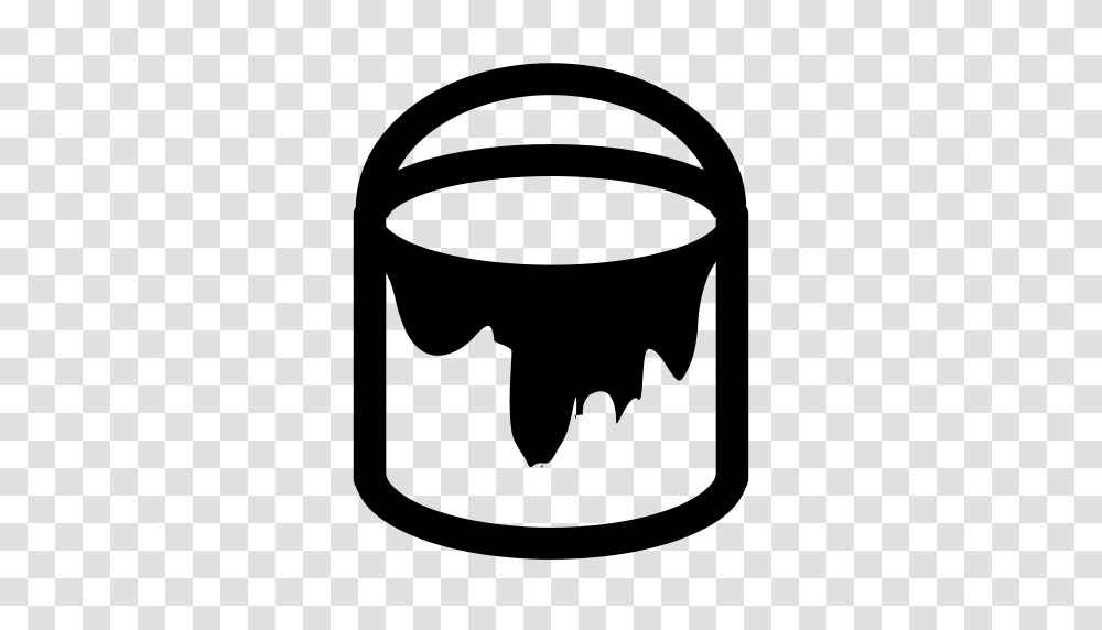 Paint Bucket Paint Interface Icon With And Vector Format, Gray, World Of Warcraft Transparent Png