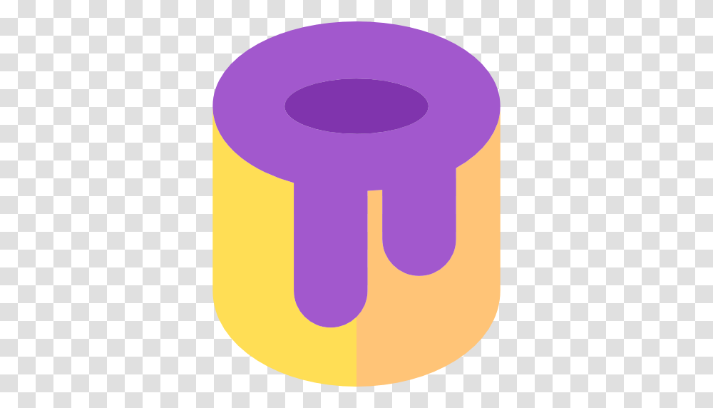 Paint Bucket, Purple, Paper Transparent Png