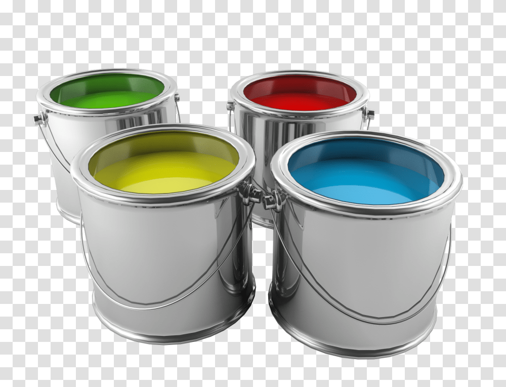 Paint Buckets Paint Can Background, Paint Container Transparent Png