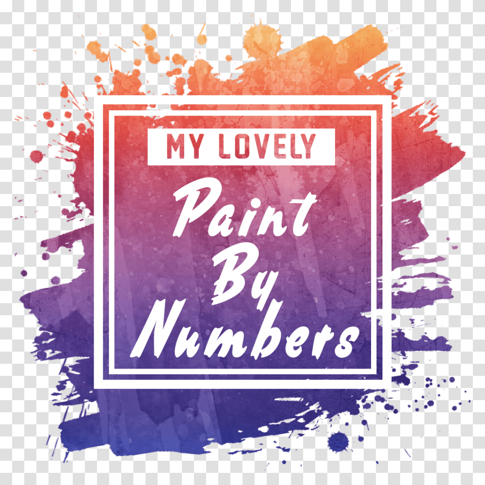 Paint By Numbers, Poster, Advertisement, Flyer, Paper Transparent Png