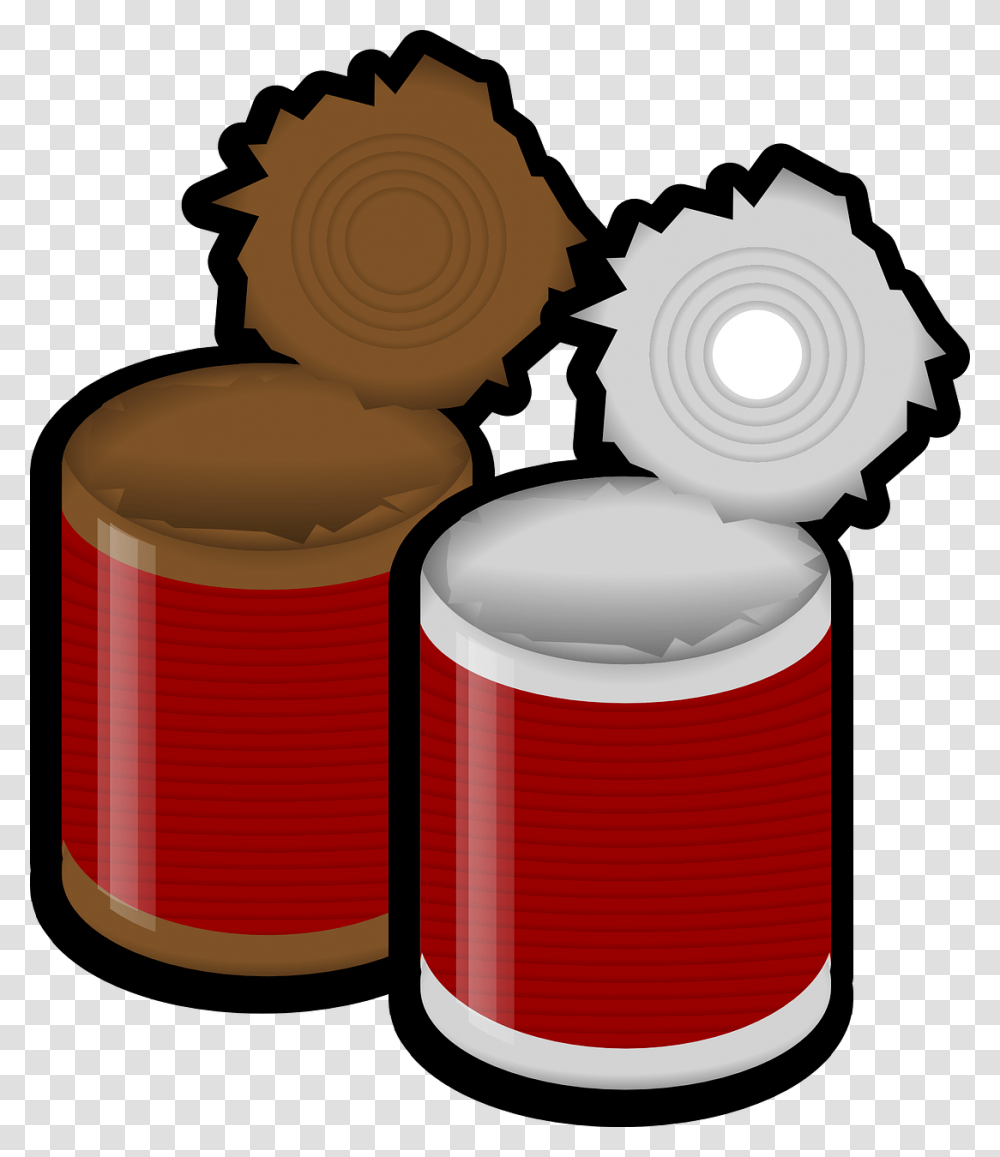 Paint Can And Brush Clip Art Download Tin Clipart, Beverage, Drink, Soda, Coke Transparent Png