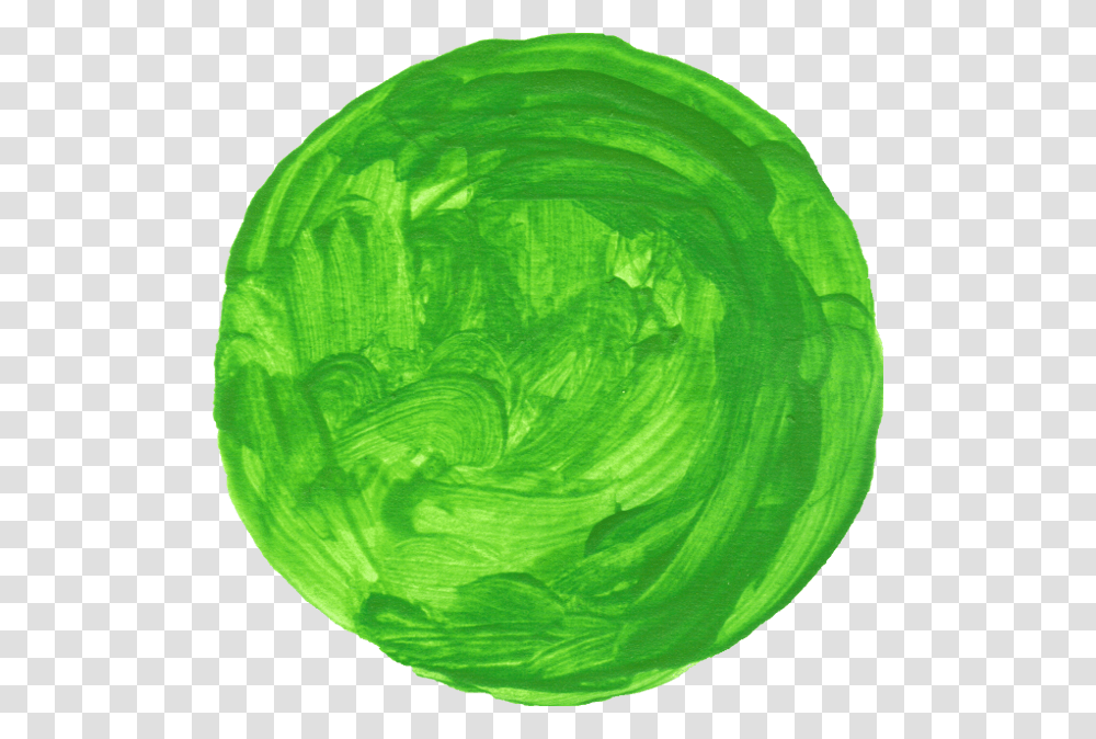 Paint Circle Green Green Watercolor Circle, Sphere, Gemstone, Jewelry, Accessories Transparent Png