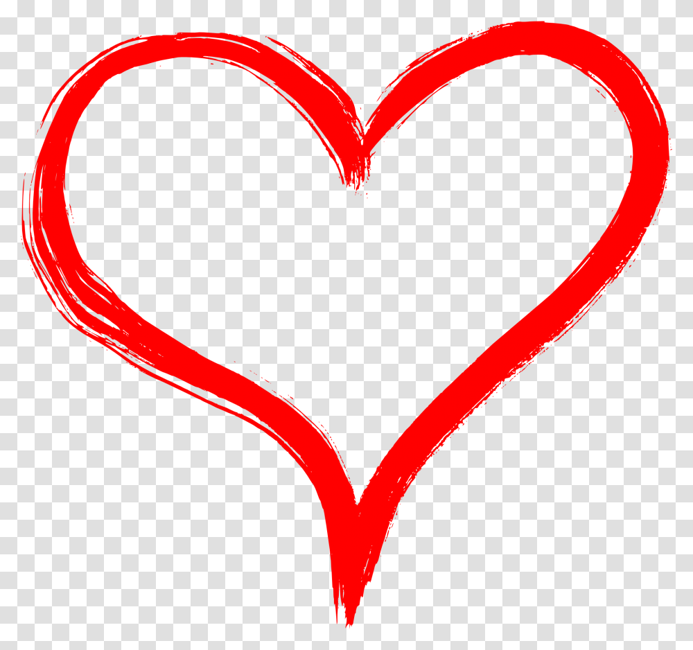 Paint Clipart Heart Free For Hand Drawn Heart Transparent Png
