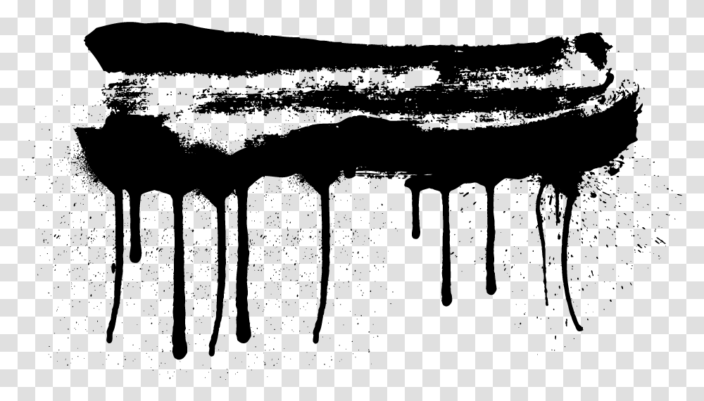 Paint Drip For Kids Dripping Black, Gray, World Of Warcraft Transparent Png