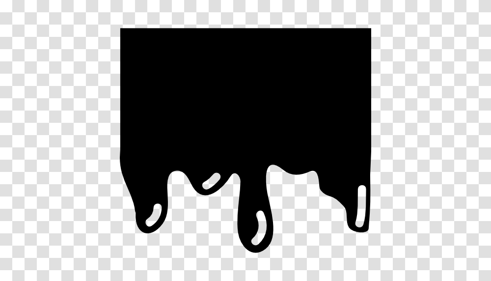 Paint Dripping From Wall, Bull, Mammal, Animal, Silhouette Transparent Png