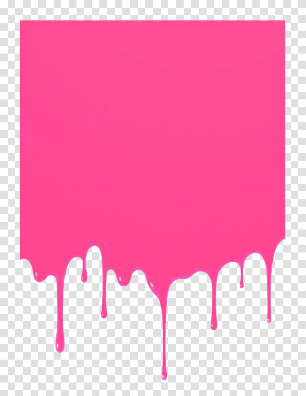 Paint Dripping Melting Pink, Modern Art, Canvas Transparent Png