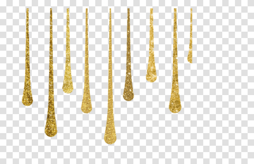 Paint Drips Gold Dripping Background, Cutlery, People, Spoon, Fork Transparent Png