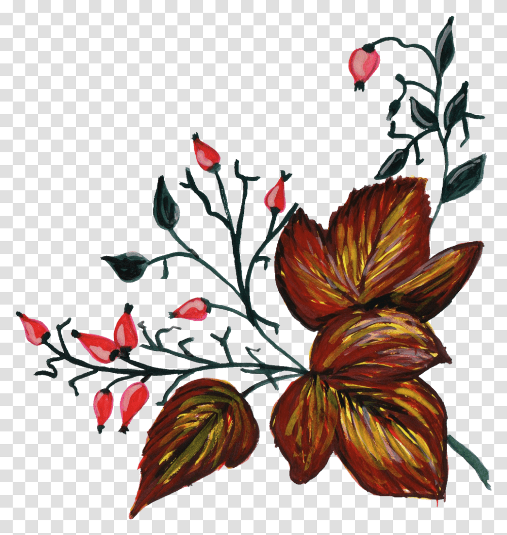 Paint Flower Ornament Flowers Ornament, Floral Design, Pattern, Graphics, Art Transparent Png