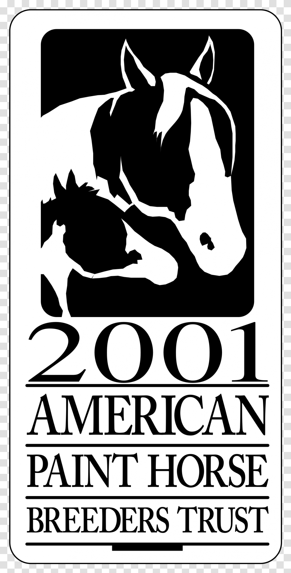 Paint Horse Logo Horse, Stencil, Poster, Advertisement Transparent Png