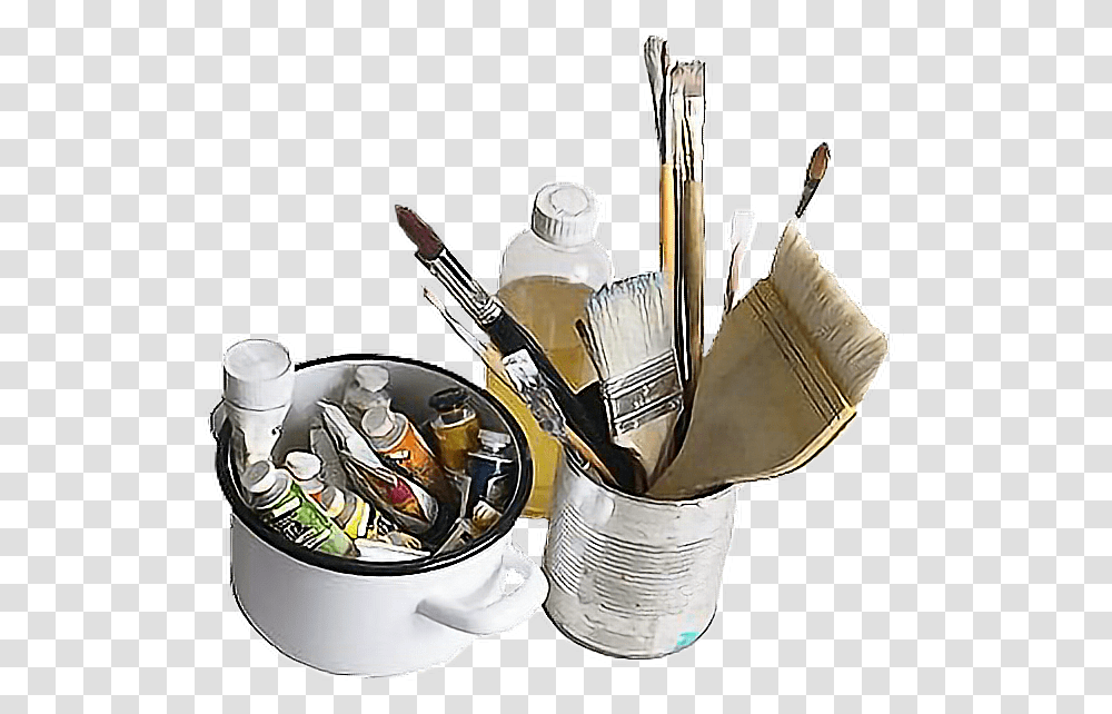 Paint Paintbrush Nichememe Niche Freetoedit Niche Meme Art, Tin, Can, Paint Container, Aluminium Transparent Png