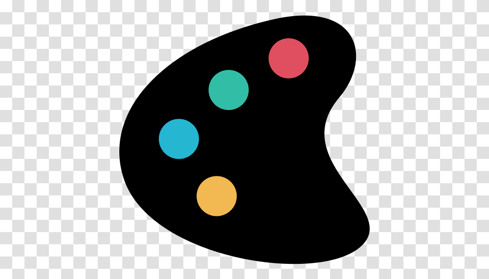 Paint Palette Artist Icon Circle, Lighting, Moon, Graphics, Face Transparent Png