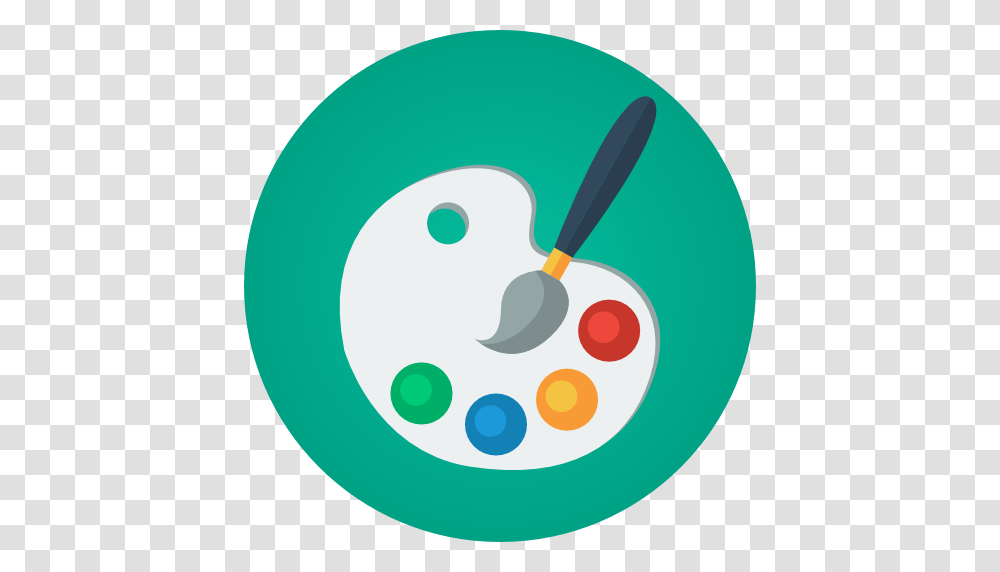 Paint Palette, Brush, Tool, Paint Container Transparent Png