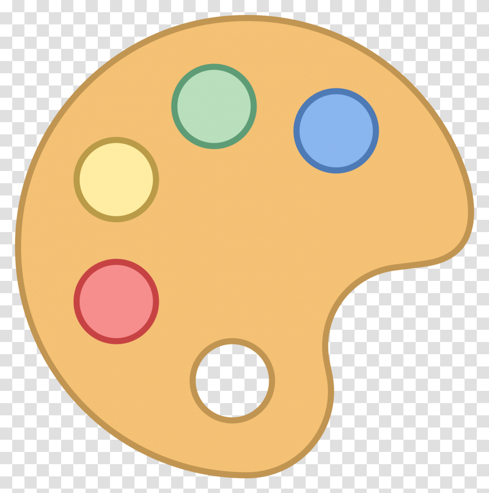 Paint Palette Icon Paint Palette Clipart, Disk, Paint Container, Food Transparent Png