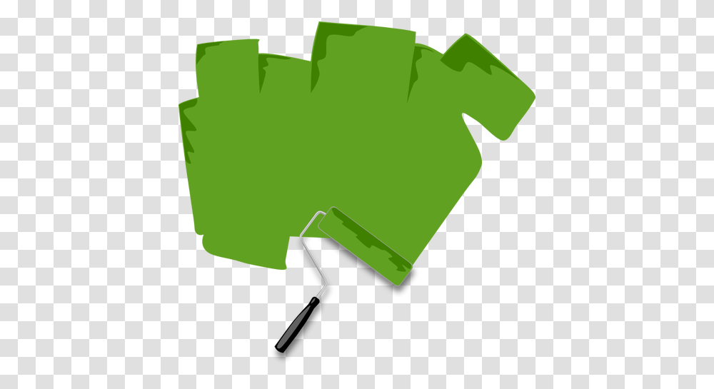 Paint Roller With Green Paint Vector Image, Leaf, Plant, Jigsaw Puzzle, Game Transparent Png
