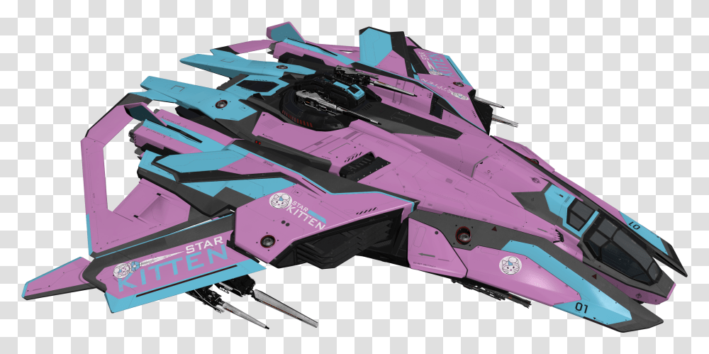 Paint Ships In Star Kitten Colors Paint Star Citizen Ships, Aircraft, Vehicle, Transportation, Spaceship Transparent Png