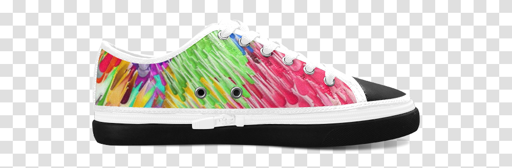 Paint Splashes By Artdream Women's Canvas Zipper Shoes Skate Shoe, Footwear, Apparel, Running Shoe Transparent Png