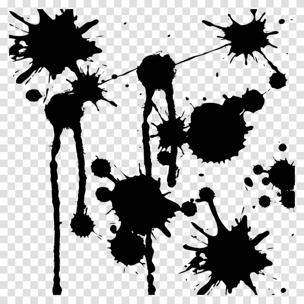 Paint Splat Design 2 By Drakonias115 On Clipart Library Paint Design Clipart, Gray, World Of Warcraft Transparent Png