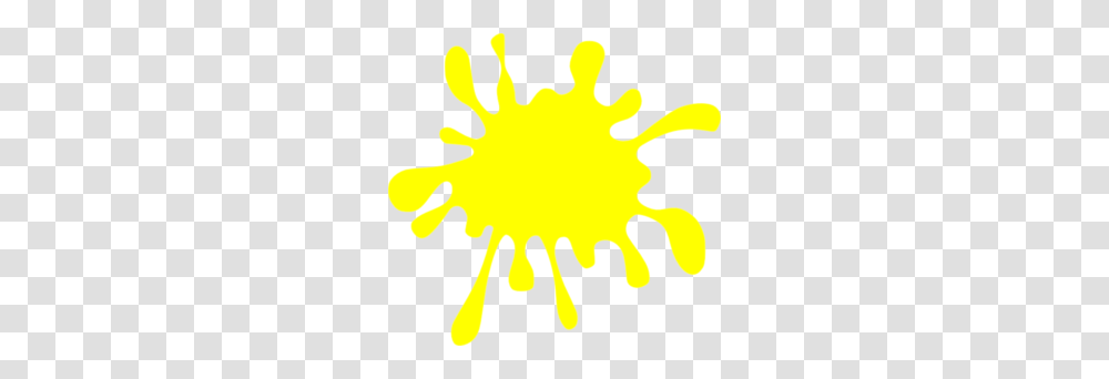 Paint Splat Yellow Colouring Pages, Silhouette, Stain, Flame Transparent Png