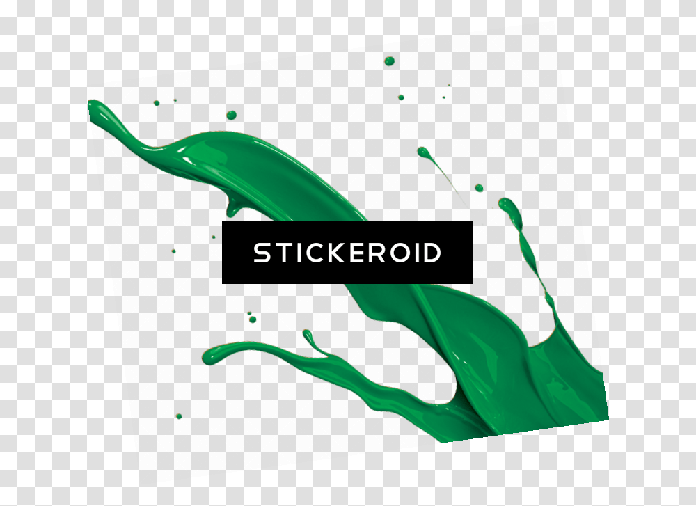 Paint Splatter, Animal, Green Transparent Png