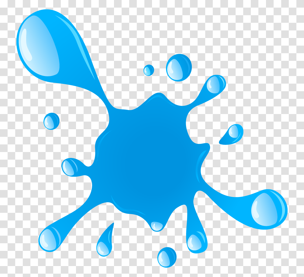 Paint Splatter Blue Slime Clipart, Outdoors, Game, Jigsaw Puzzle Transparent Png