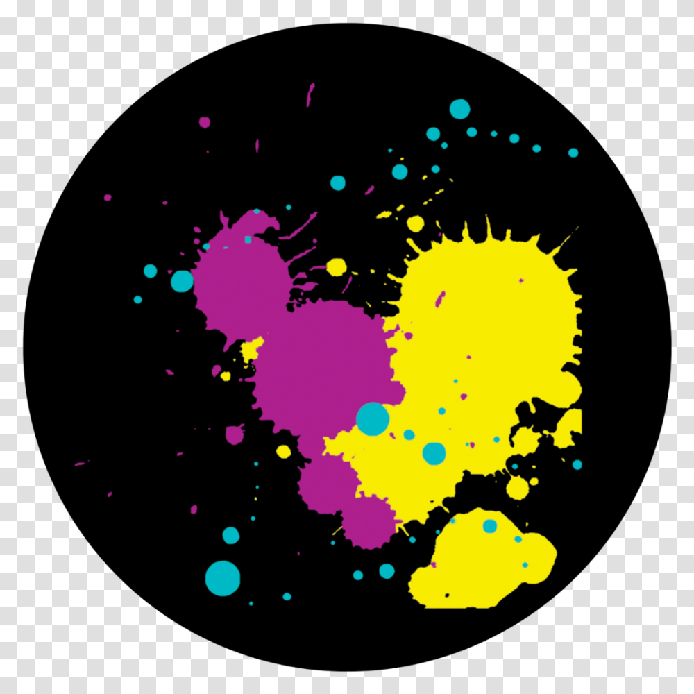 Paint Splatter Circle, Stain, Purple Transparent Png