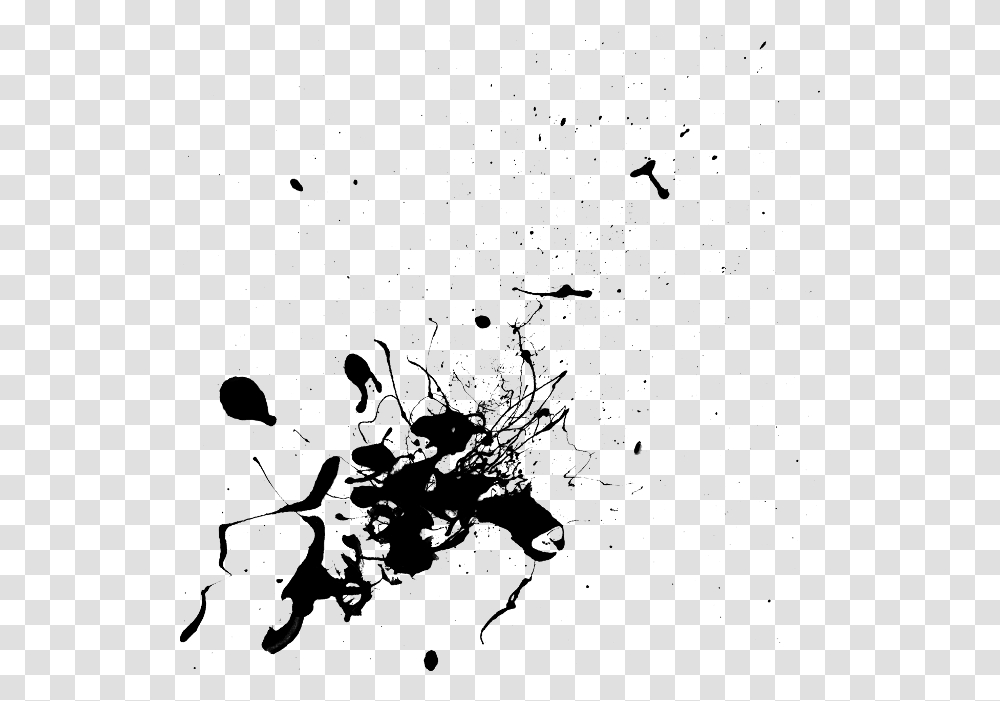 Paint Splatter Splash Ink Drop Splattered Drip Gonobikerreas, Gray, World Of Warcraft Transparent Png