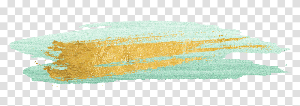 Paint Strokes Gold Paint Stroke, Rug, Blanket Transparent Png