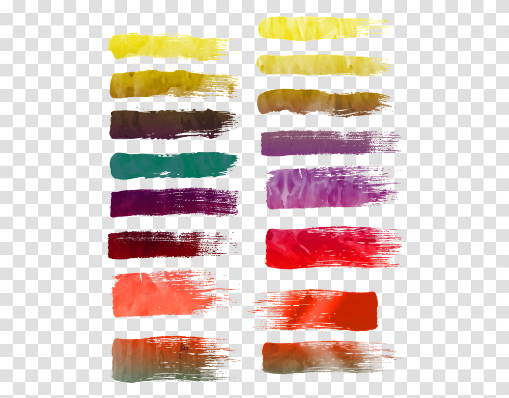 Paint Strokes Watercolor Brush Pincel Trazos De Pinturas, Purple, Art, Text, Paper Transparent Png