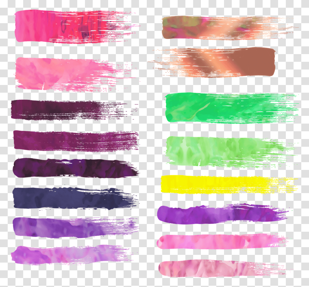 Paint Strokes Watercolor Brush Sock, Purple, Collage, Poster, Advertisement Transparent Png