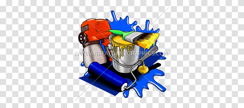 Paint Supplies Splatter Production Ready Artwork For T Shirt, Cleaning, Washing, Appliance, Machine Transparent Png