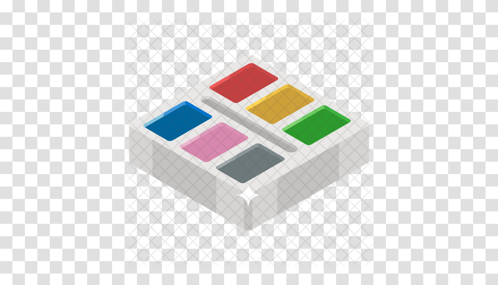 Paint Swatch Icon Horizontal, Text, Electronics, Electronic Chip, Hardware Transparent Png