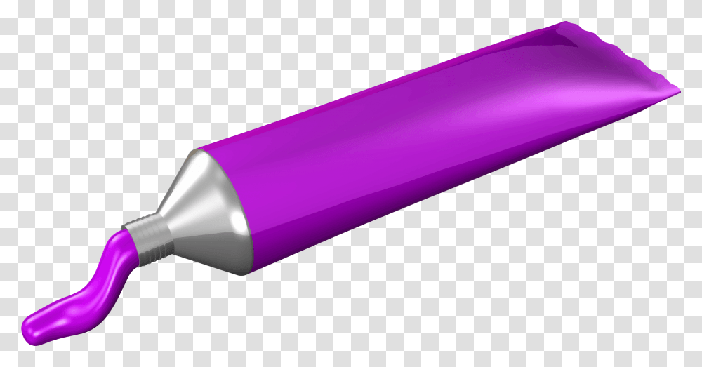 Paint Tube Clip Arts Tube Of Paint Clipart, Marker, Purple, Weapon, Weaponry Transparent Png
