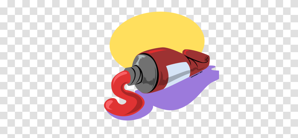 Paint Tube Giftwrap, Paint Container, Bottle, Helmet Transparent Png