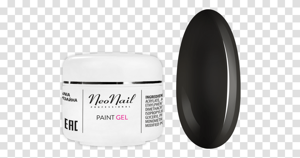 Paint Uv Gel Studio Line 5 Ml Black Pearl Neonail, Cosmetics, Bottle, Face Makeup, Aftershave Transparent Png