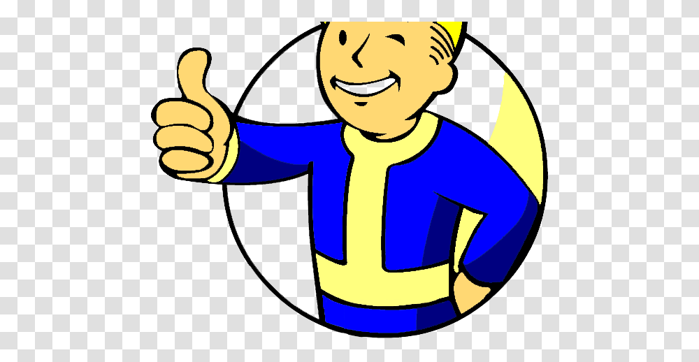 Paint Vault Boy Fallout Logo, Hand, Slingshot, Symbol, Bow Transparent Png