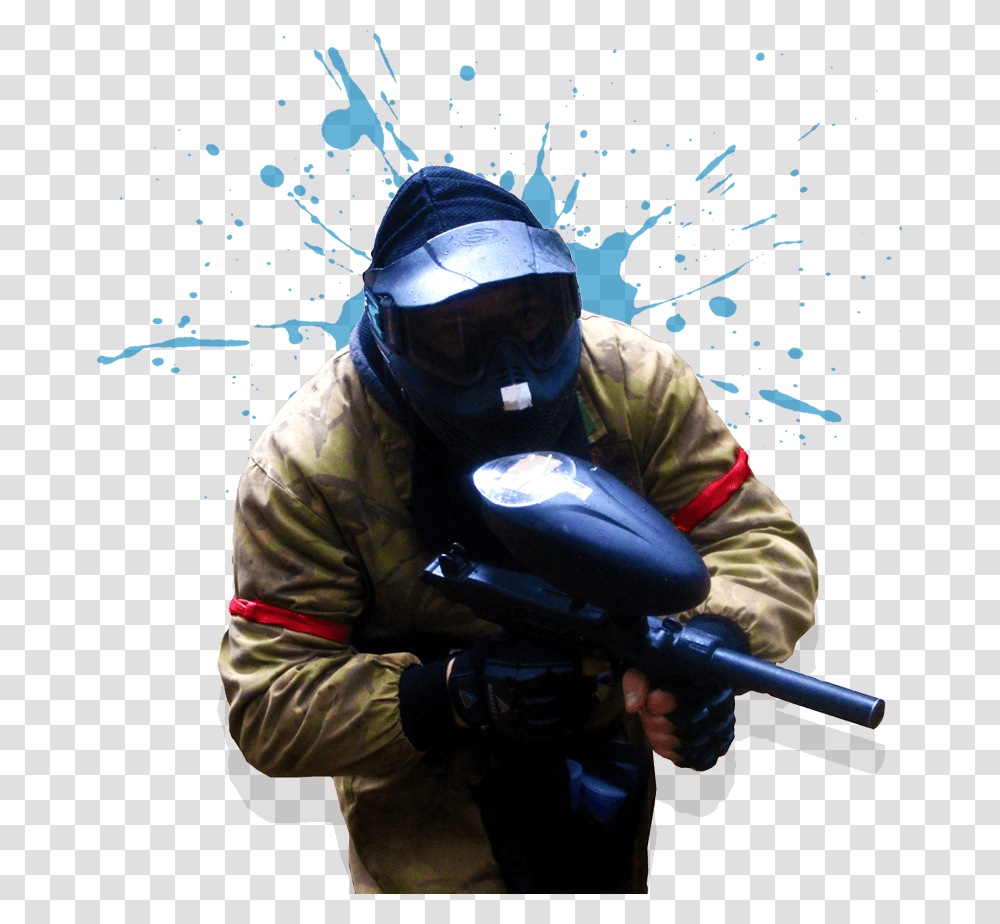 Paintball Background Download Red Paint Splatter Vector, Person, Human, Helmet Transparent Png