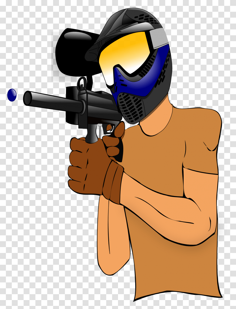 Paintball Clipart, Person, Human, Helmet Transparent Png