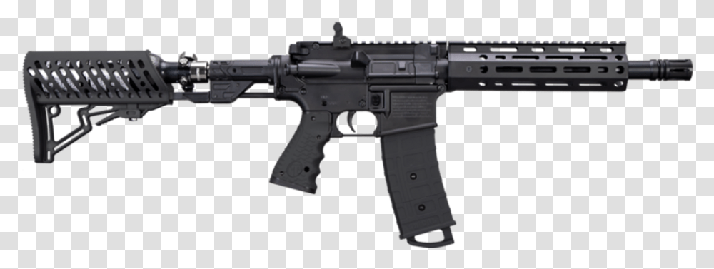 Paintball Gun Tippmann Tmc Elite Paintball Gun, Weapon, Weaponry, Rifle, Machine Gun Transparent Png