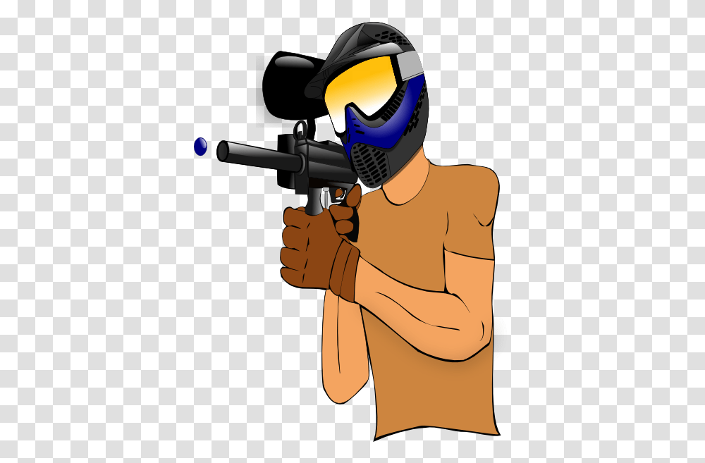 Paintball Guy Clip Art, Person, Human, Helmet Transparent Png